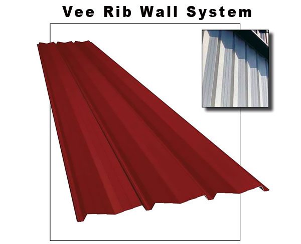 Vee Rib Wall System, Williams Building Group Ohio